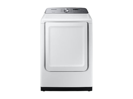 SAMSUNG DVG50R5200W 7.4 cu. ft. Gas Dryer with Sensor Dry in White - DVG50R5200W-KT