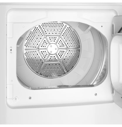 HOTPOINT 6.2 cu. ft. Capacity  Electric Dryer with Up To 120 ft. Venting and Shallow Depth - HTX26EASWWW-KT