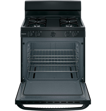 HOTPOINT RGBS300DMBB Hotpoint 30" Free-Standing Gas Range - RGBS300DMBB-KT