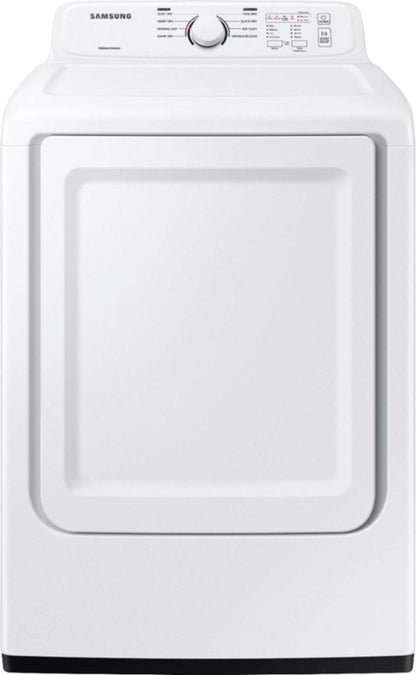 Samsung 7.2-cu ft Reversible Side Swing Door Gas Dryer (White) - DVG41A3000W-KT