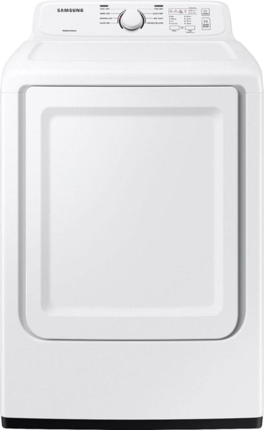 Samsung 7.2-cu ft Reversible Side Swing Door Gas Dryer (White) - DVG41A3000W-KT