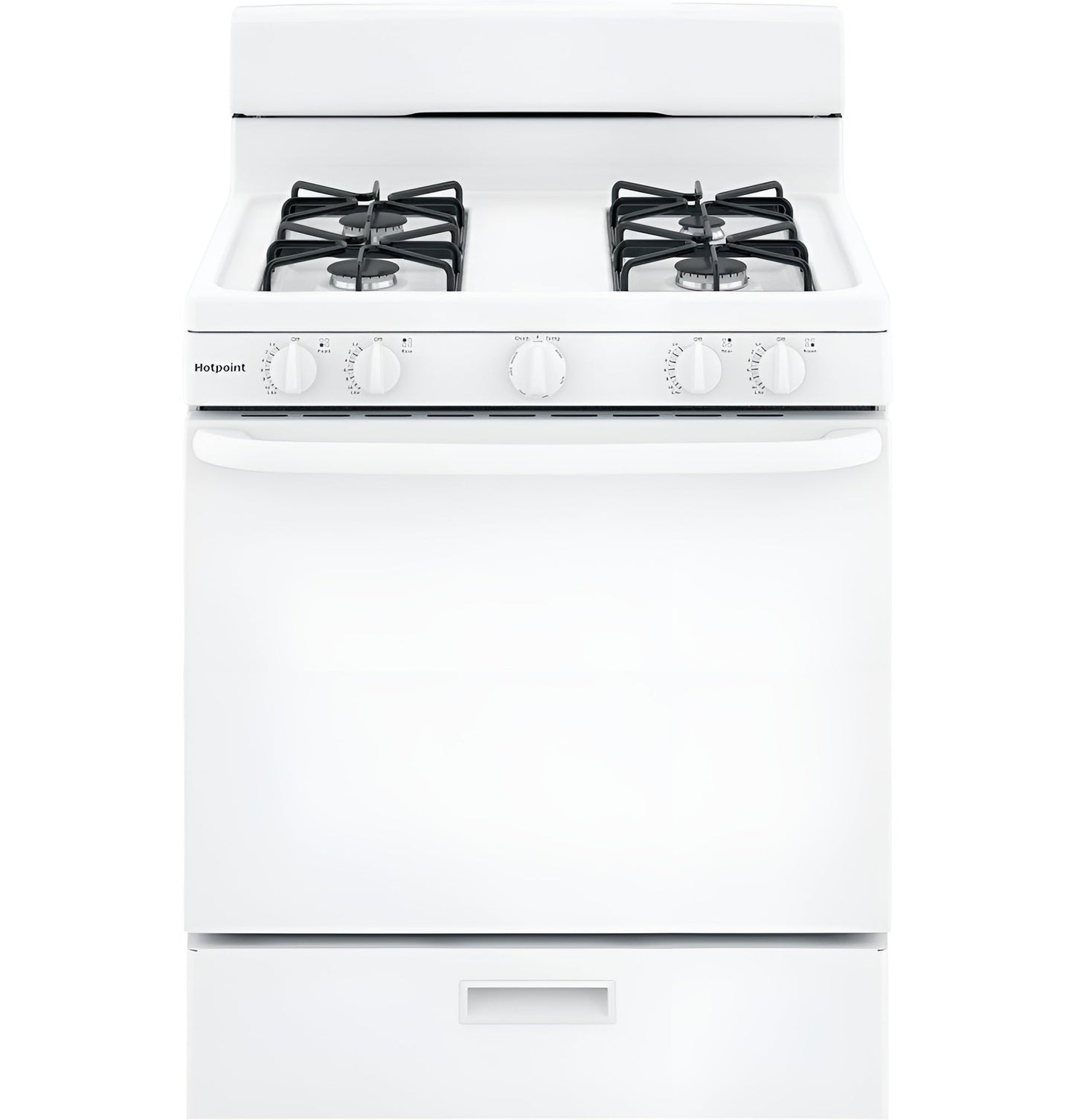 HOTPOINT RGBS300DMWW Hotpoint 30" Free-Standing Gas Range - RGBS300DMWW-KT