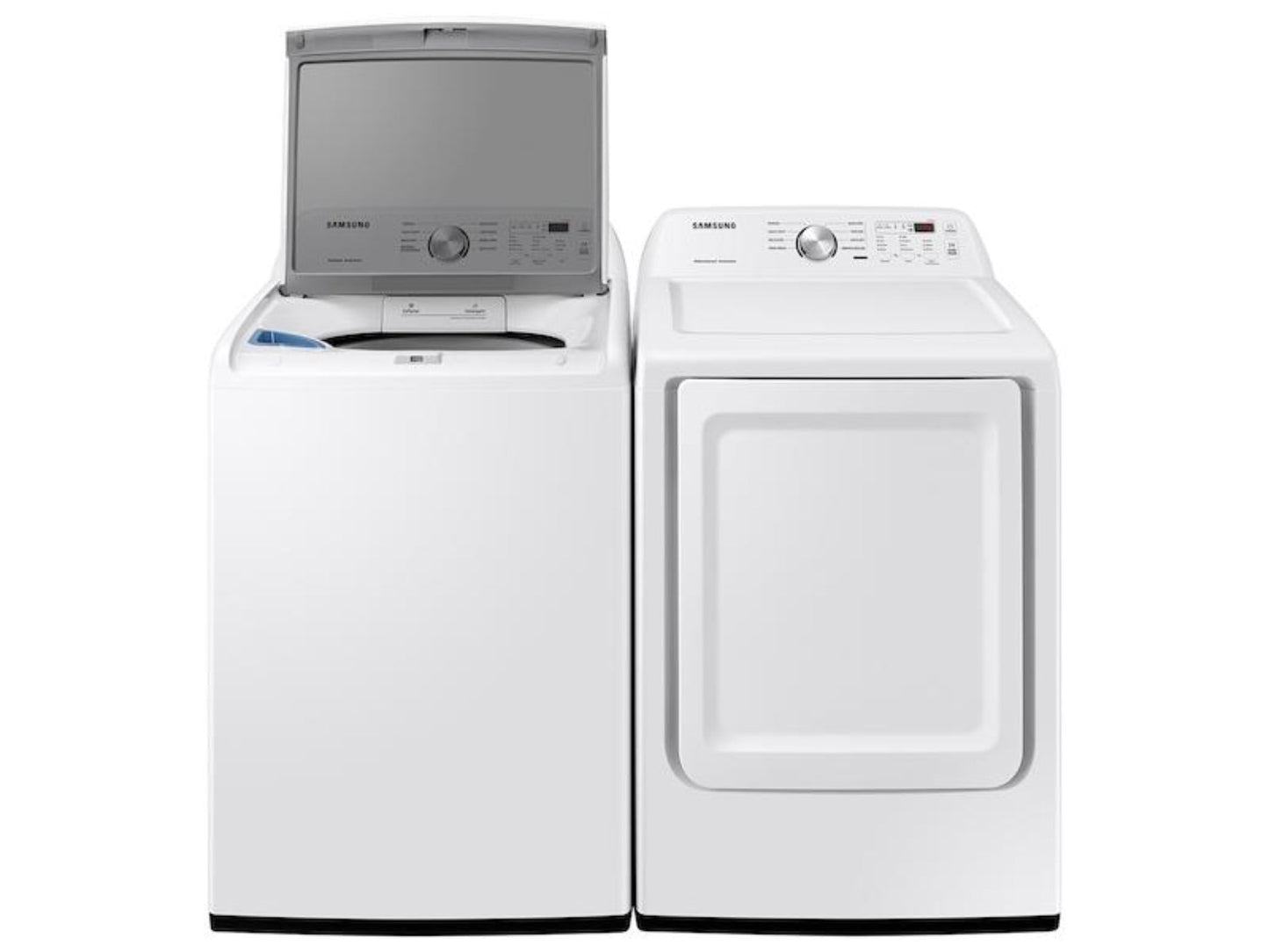 SAMSUNG DVE45T3200W 7.2 cu. ft. Electric Dryer with Sensor Dry in White - DVE45T3200W-KT