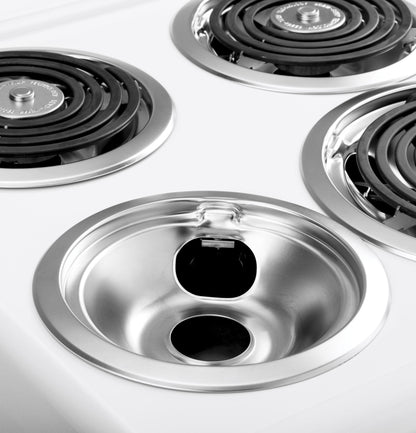 HOTPOINT 20" Electric Free-Standing Front-Control Electric Range - RAS200DMWW-KT