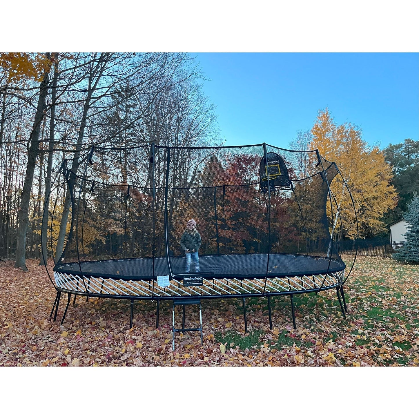 Springfree Trampoline 12'x19' Jumbo Oval Trampoline with 22'x29' Space Required - 398524
