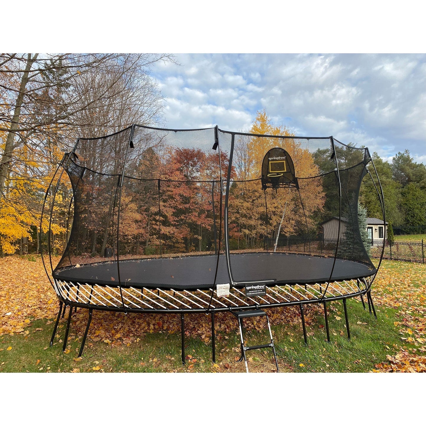 Springfree Trampoline 12'x19' Jumbo Oval Trampoline with 22'x29' Space Required - 398524