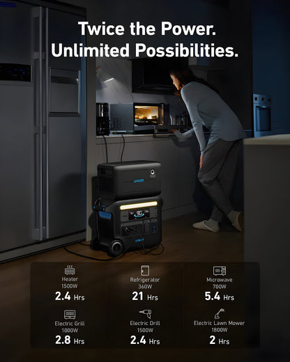 Anker SOLIX BP2600 Expansion Battery 2560Wh New - A1781111-85