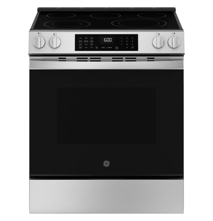 GE APPLIANCES GRS600AVFS GE(R) 30" Slide-In Electric Convection Range with No Preheat Air Fry and EasyWash(TM) Oven Tray - GRS600AVFS-KT
