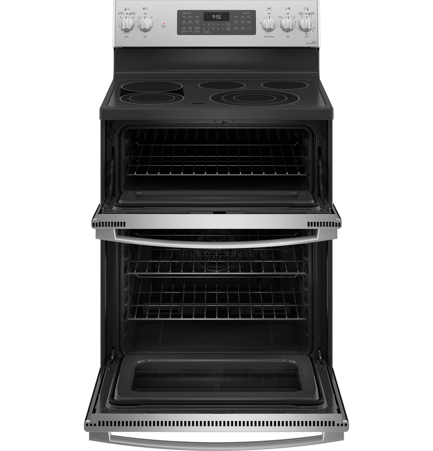 GE APPLIANCES PB965YPFS GE Profile™ 30" Smart Free-Standing Electric Double Oven Convection Range with No Preheat Air Fry - PB965YPFS-KT