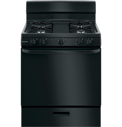 HOTPOINT RGBS300DMBB Hotpoint 30" Free-Standing Gas Range - RGBS300DMBB-KT
