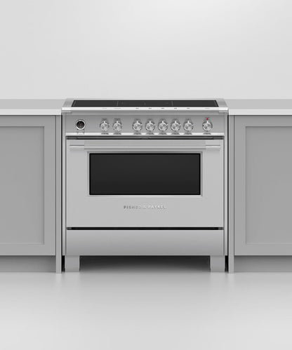 FISHER & PAYKEL OR36SCI6X1 Induction Range, 36", 5 Zones with SmartZone, Self-cleaning - OR36SCI6X1-KT