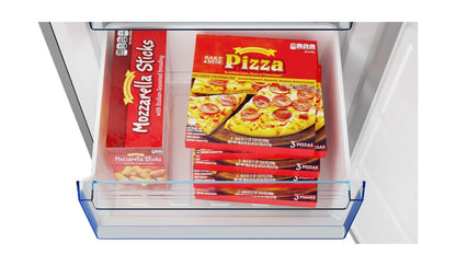 Sharp 24 in. Bottom-Freezer Counter-Depth Refrigerator - SJB1255GS-KT