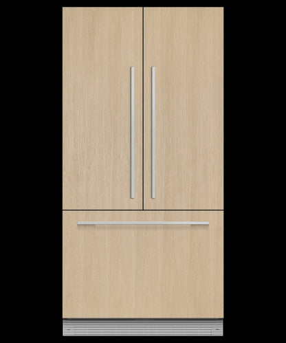 FISHER & PAYKEL RS36A72J1N Integrated French Door Refrigerator Freezer, 36", Ice - RS36A72J1N-KT