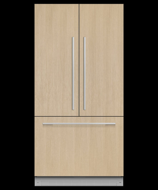 FISHER & PAYKEL RS36A72J1N Integrated French Door Refrigerator Freezer, 36", Ice - RS36A72J1N-KT