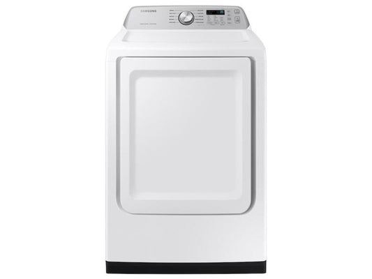 SAMSUNG  7.4 cu. ft. Smart Gas Dryer with Sensor Dry in White - DVG47CG3500W-KT