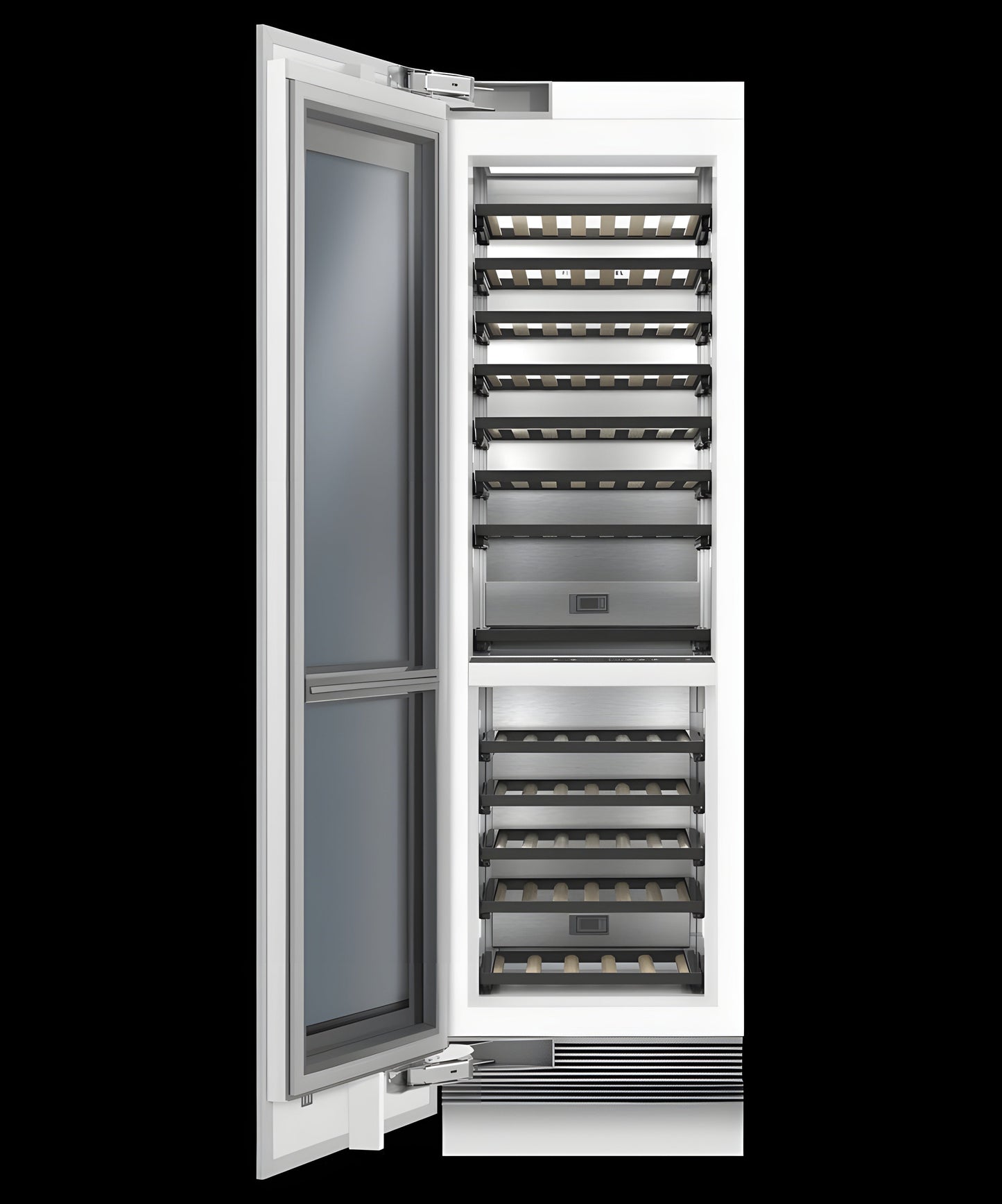 FISHER & PAYKEL RS2484VL2K1 Integrated Column Wine Cabinet, 24" - RS2484VL2K1-KT