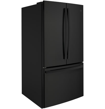 GE APPLIANCES GNE27JGMBB GE® ENERGY STAR® 27.0 Cu. Ft. French-Door Refrigerator - GNE27JGMBB-KT