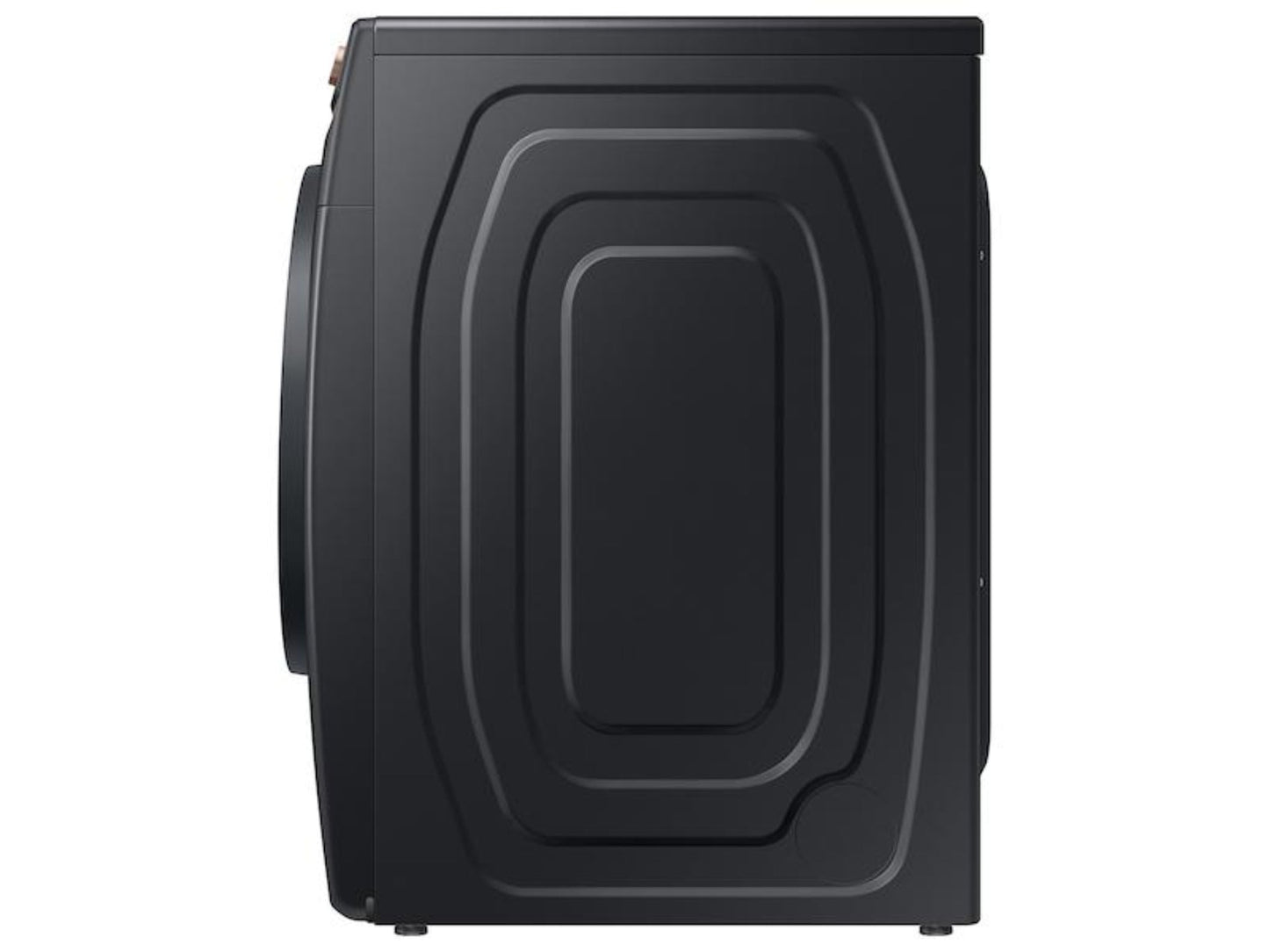 SAMSUNG 7.5 cu. ft. AI Smart Dial Electric Dryer with Super Speed Dry and MultiControl(TM) in Brushed Black - DVE46BG6500VA3-KT