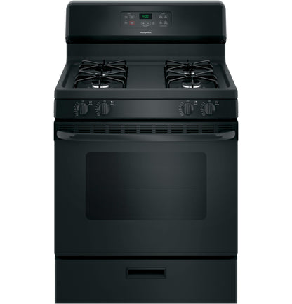 HOTPOINT  30" Free-Standing Standard Clean Gas Range - RGBS400DMBB-KT