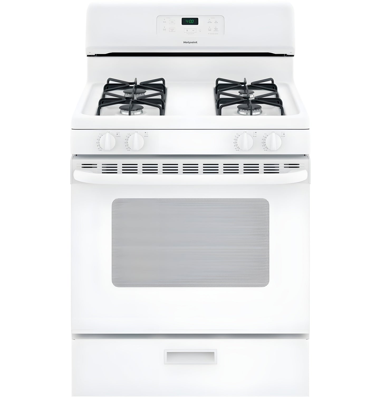 HOTPOINT  30" Free-Standing Standard Clean Gas Range - RGBS400DMWW-KT