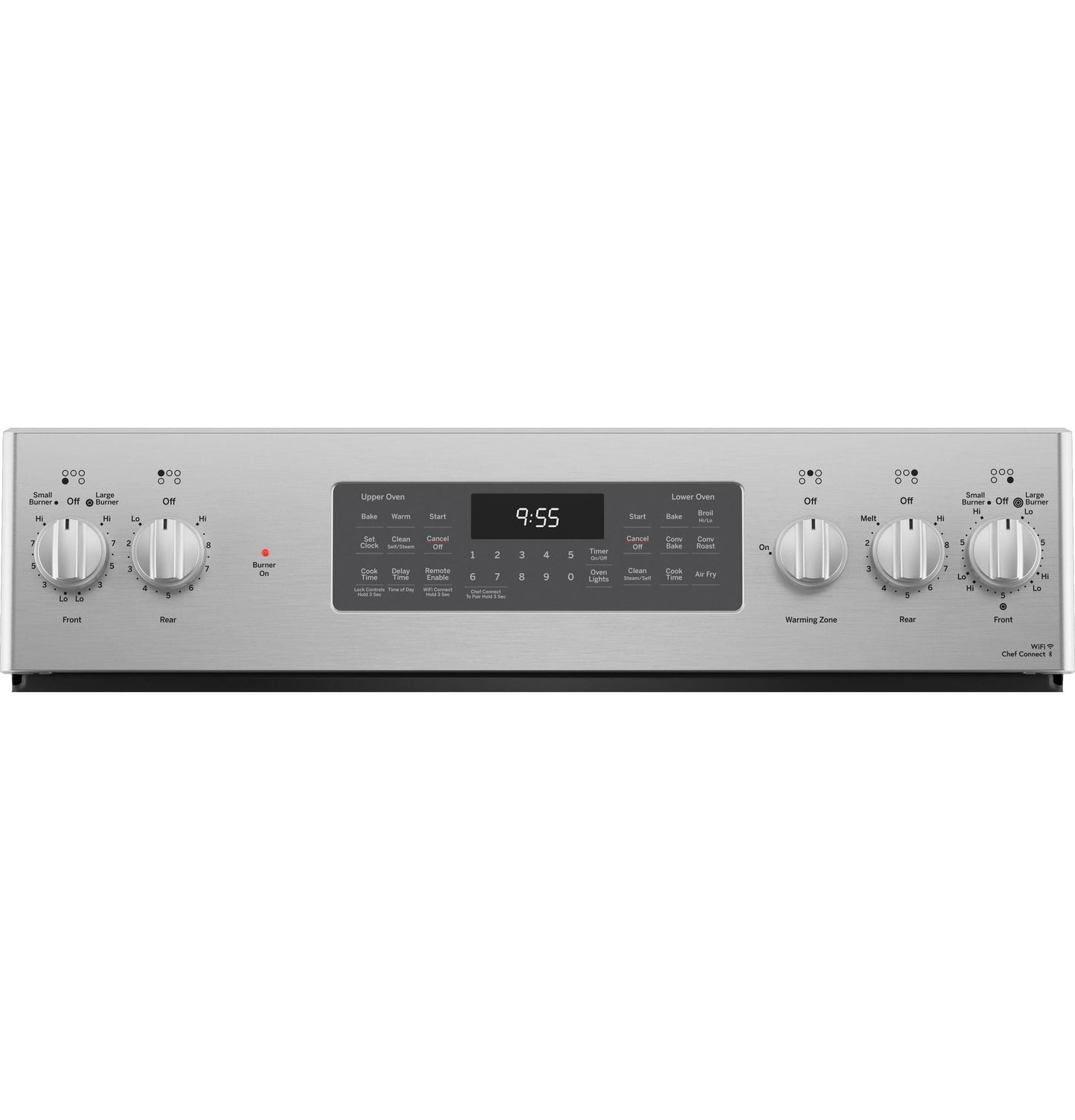 GE APPLIANCES PB965YPFS GE Profile™ 30" Smart Free-Standing Electric Double Oven Convection Range with No Preheat Air Fry - PB965YPFS-KT