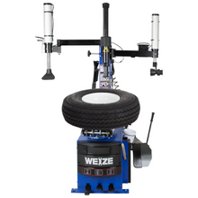 Load image into Gallery viewer, WEIZE New Tire Changer with Robo-Arm &amp; Robo-Roller Tool, Electric Motor and 2 Helper Arms - PLA-1009+PLA-1006
