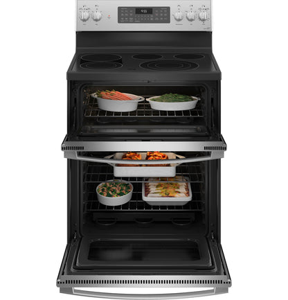 GE APPLIANCES PB965YPFS GE Profile™ 30" Smart Free-Standing Electric Double Oven Convection Range with No Preheat Air Fry - PB965YPFS-KT