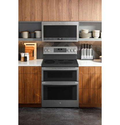 GE APPLIANCES PB965YPFS GE Profile™ 30" Smart Free-Standing Electric Double Oven Convection Range with No Preheat Air Fry - PB965YPFS-KT