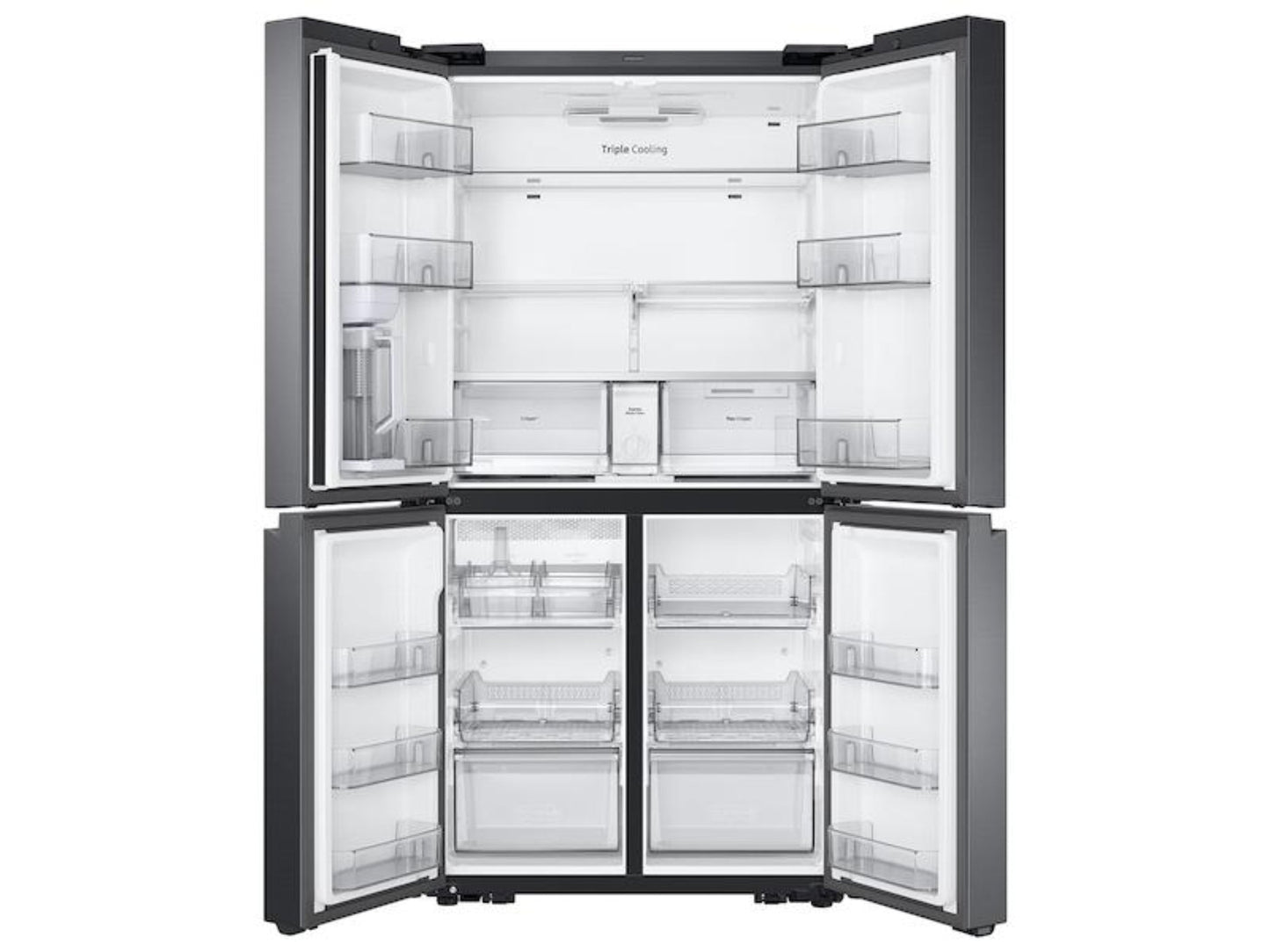 Samsung 29 cu. ft. Smart 4-Door Flex Refrigerator with Family Hub - RF29A9071SG-KT