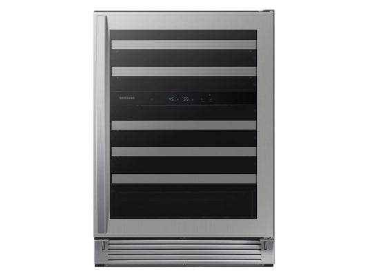 SAMSUNG 51-Bottle Capacity Wine Cooler in Stainless Steel - RW51TS338SR-KT