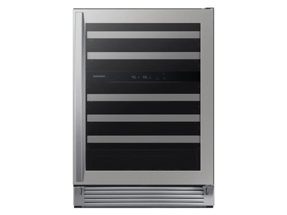 SAMSUNG 51-Bottle Capacity Wine Cooler in Stainless Steel - RW51TS338SR-KT