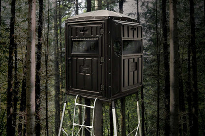 Advantage Hunting 2-Person Ground Blind Whitetail With 10' Galvanized QP Kit Advantage Hunting - 503580