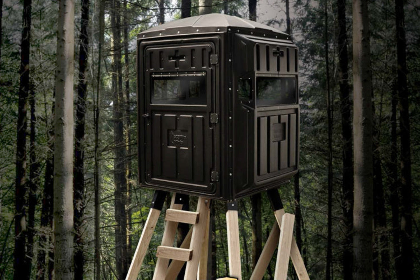 Advantage Hunting 2-Person Ground Blind Whitetail With QP Kit Advantage Hunting - 503650