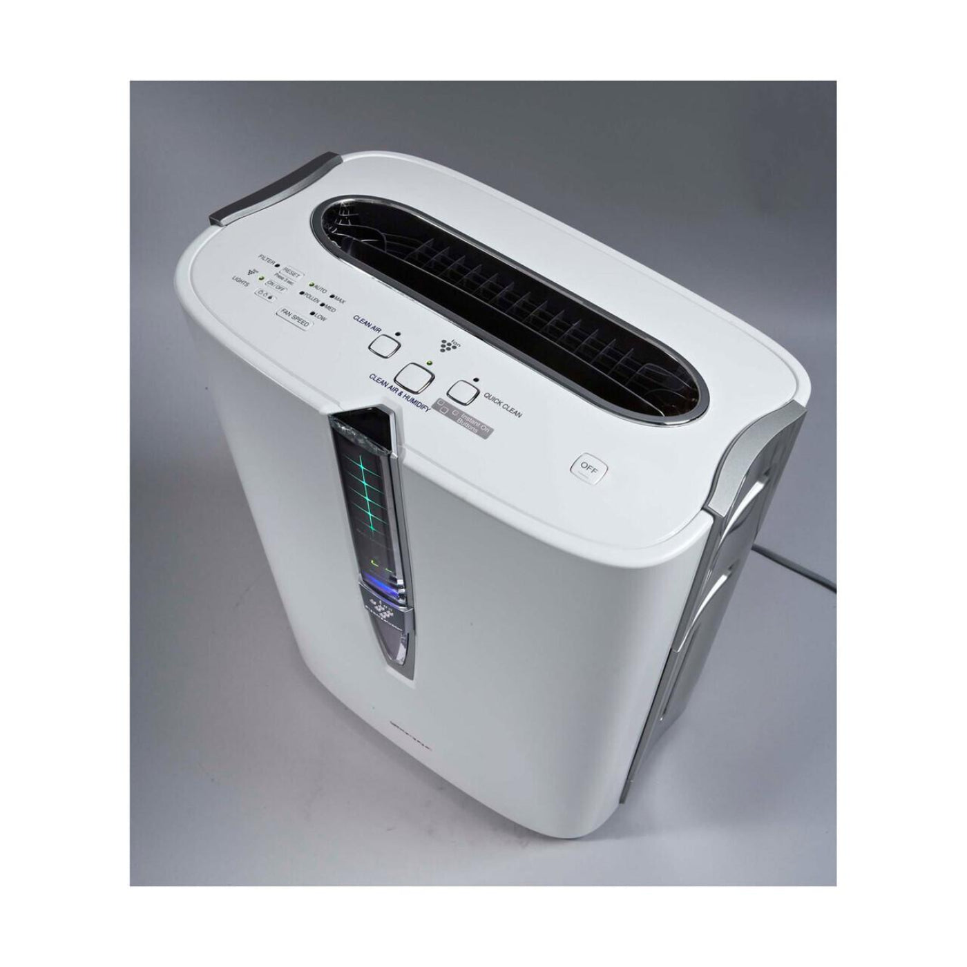 Sharp Plasmacluster Air Purifier with True HEPA Filtration and Humidifying Function for Large Rooms - KC860U-KT
