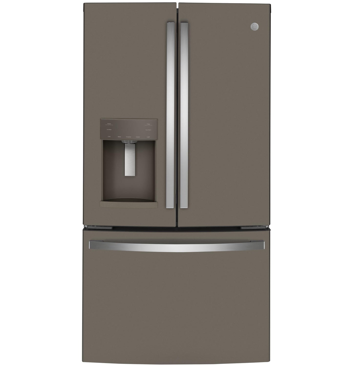 GE APPLIANCES GYE22GMNES GE® ENERGY STAR® 22.1 Cu. Ft. Counter-Depth French-Door Refrigerator -GYE22GMNES-KT