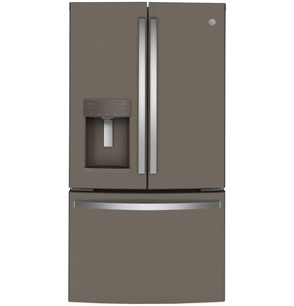 GE APPLIANCES GYE22GMNES GE® ENERGY STAR® 22.1 Cu. Ft. Counter-Depth French-Door Refrigerator -GYE22GMNES-KT