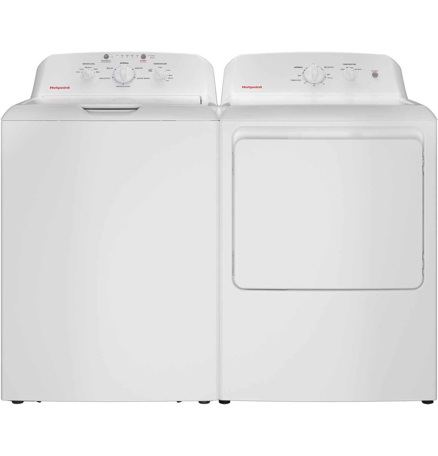HOTPOINT 6.2 cu. ft. Capacity  Electric Dryer with Up To 120 ft. Venting and Shallow Depth - HTX26EASWWW-KT