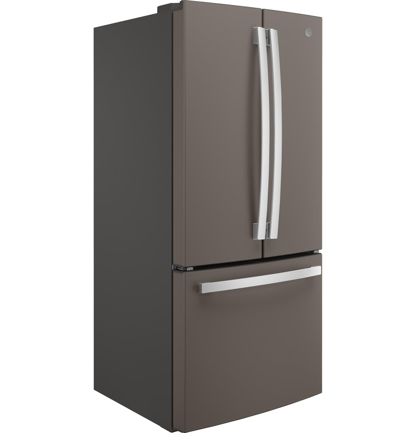 GE APPLIANCES GWE19JMLES GE® ENERGY STAR® 18.6 Cu. Ft. Counter-Depth French-Door Refrigerator - GWE19JMLES-KT
