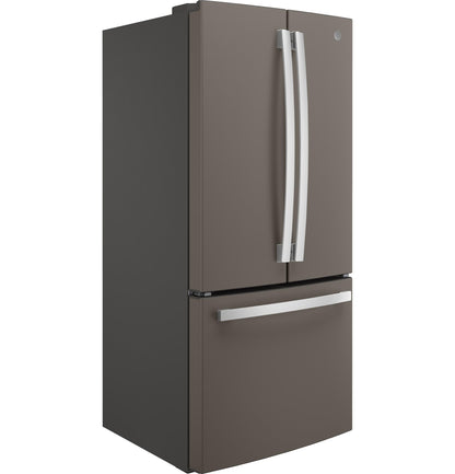 GE APPLIANCES GWE19JMLES GE® ENERGY STAR® 18.6 Cu. Ft. Counter-Depth French-Door Refrigerator - GWE19JMLES-KT