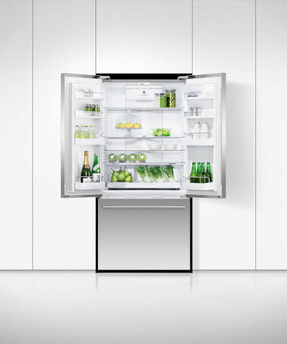FISHER & PAYKEL RF170ADUSX4N Freestanding French Door Refrigerator Freezer, 32", 17 cu ft, Ice & Water  - RF170ADUSX4N-KT