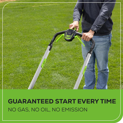 Greenworks 80V 21" Cordless Battery 4-in-1 Push Lawn Mower w/ 4.0Ah Battery & Charger - 2550702