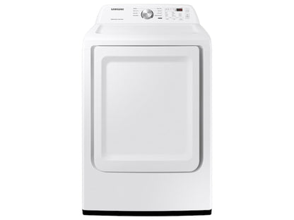 SAMSUNG DVE45T3200W 7.2 cu. ft. Electric Dryer with Sensor Dry in White - DVE45T3200W-KT