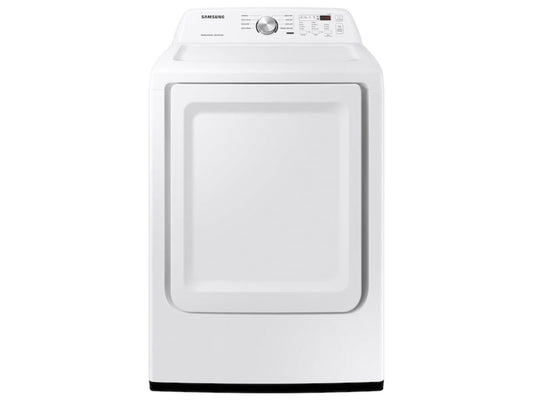 SAMSUNG DVE45T3200W 7.2 cu. ft. Electric Dryer with Sensor Dry in White - DVE45T3200W-KT