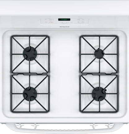 HOTPOINT  30" Free-Standing Standard Clean Gas Range - RGBS400DMWW-KT