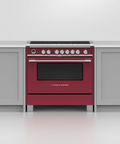 FISHER & PAYKEL OR36SCI6R1 Induction Range, 36", 5 Zones with SmartZone, Self-cleaning - OR36SCI6R1-KT