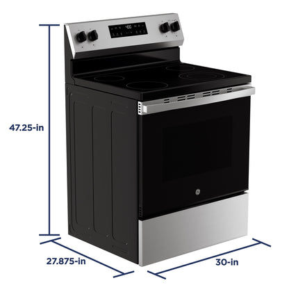 GE APPLIANCES GRF400PVSS GE(R) 30" Free-Standing Electric Range - GRF400PVSS-KT