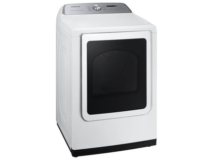 SAMSUNG 7.4 CF SMART ELECTRIC DRYER W STEAM SANITIZE+ - DVE52A5500W-KT