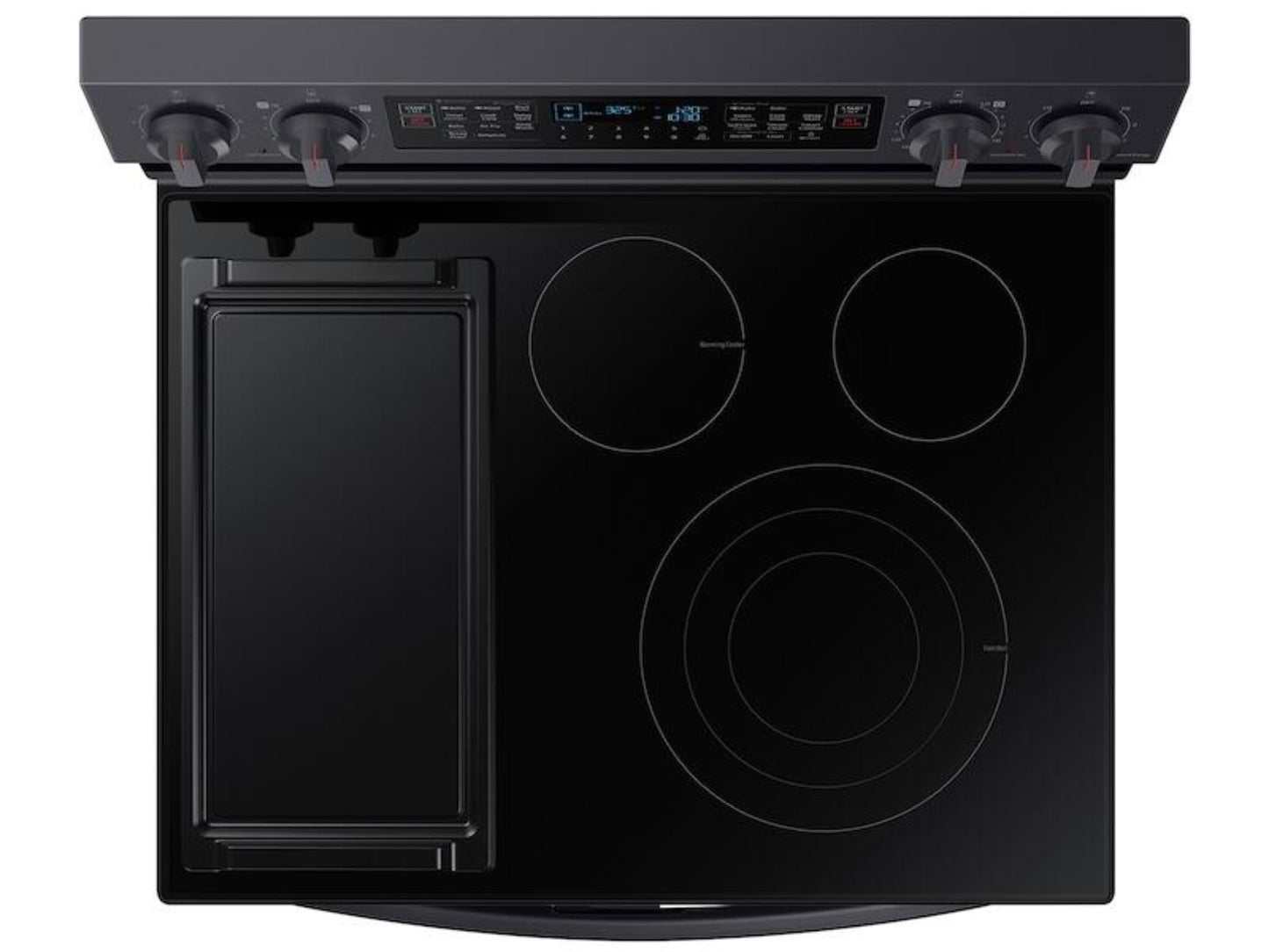 SAMSUNG 6.3 cu. ft. Smart Freestanding Electric Range with Flex Duo™ - NE63A6751SG-KT