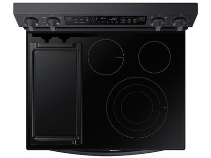 SAMSUNG 6.3 cu. ft. Smart Freestanding Electric Range with Flex Duo™ - NE63A6751SG-KT