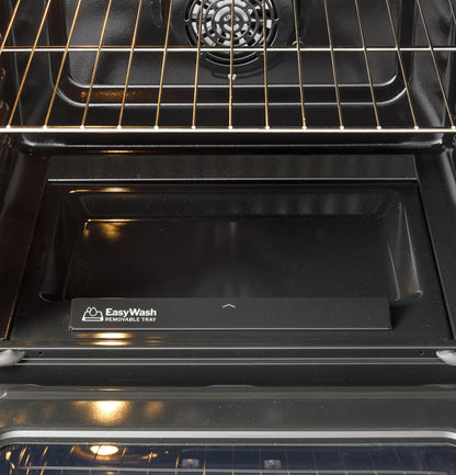 GE APPLIANCES GGS600AVFS GE(R) 30" Slide-In Front-Control Convection Gas Range with No Preheat Air Fry and EasyWash(TM) Oven Tray - GGS600AVFS-KT